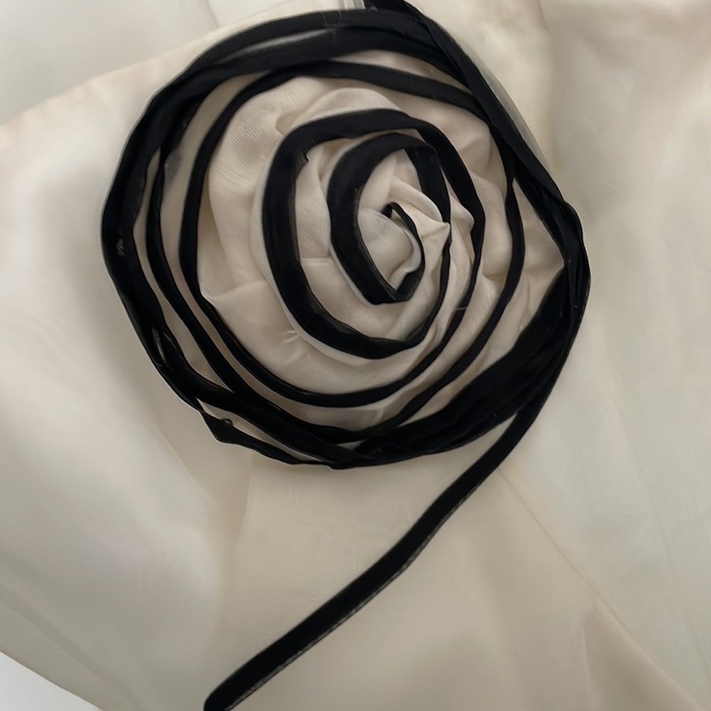 Strapless Rosette Dress - image 3